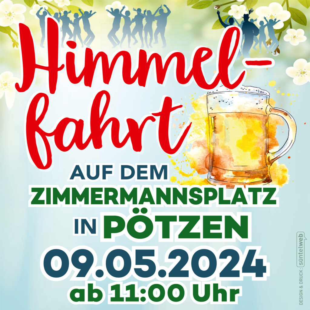 Banner/Bild Himmelfahrtsfeier in Pötzen